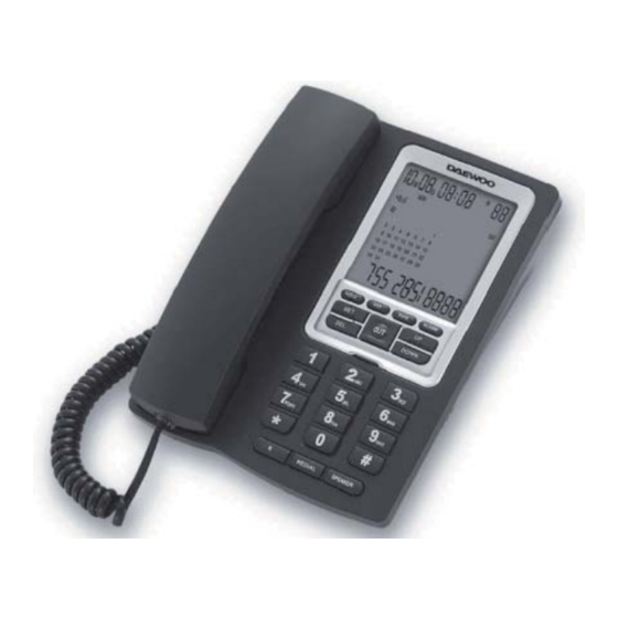 Daewoo DTC-400 User Manual