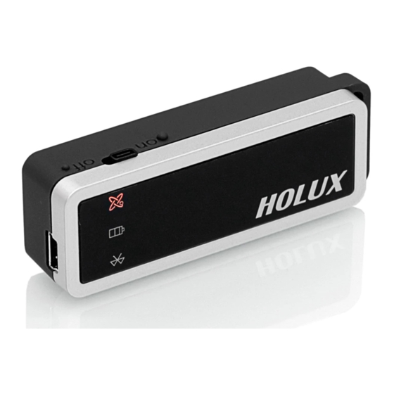 Holux M-1200 Quick Manual