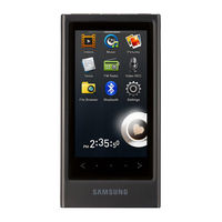 Samsung YP-P3JNB - 32 GB, Digital Player User Manual