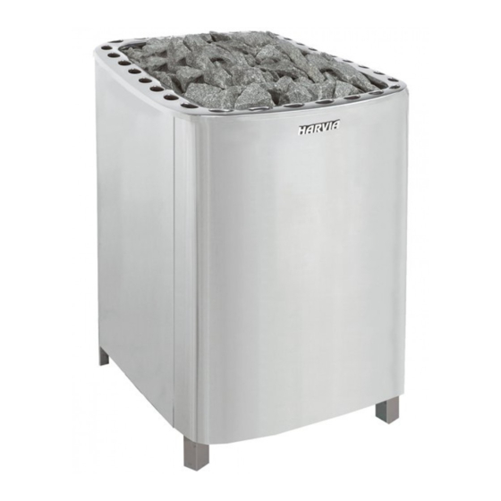 Harvia L20 Instructions For Installation And Use Manual