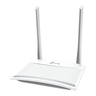 TP-Link TL-WR820N Quick Installation Manual