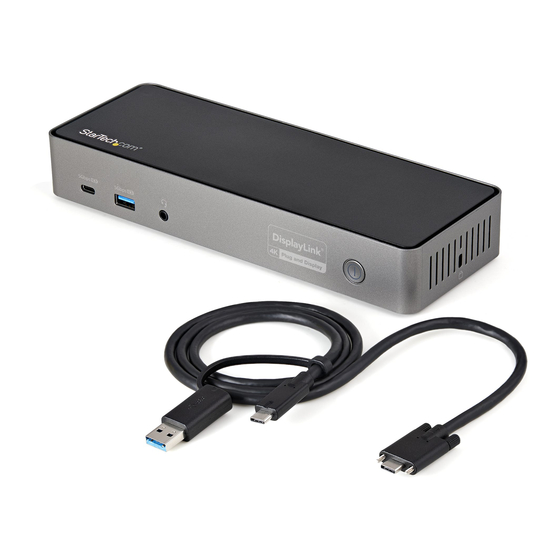 StarTech.com DK31C3HDPD Quick Start Manual