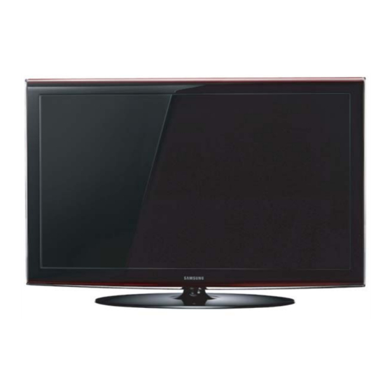 Samsung LE19A656A Series Service Manual