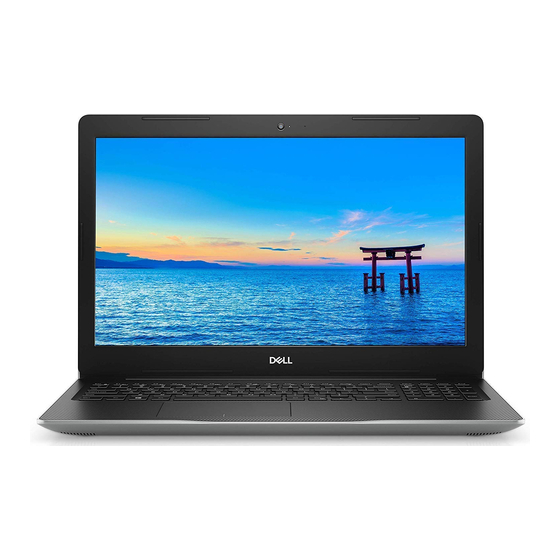 Dell Inspiron 3595 Setup And Specifications