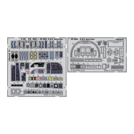 Eduard 49 683 Manual