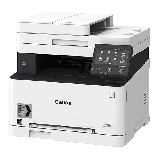 Canon MF635C Series Getting Started