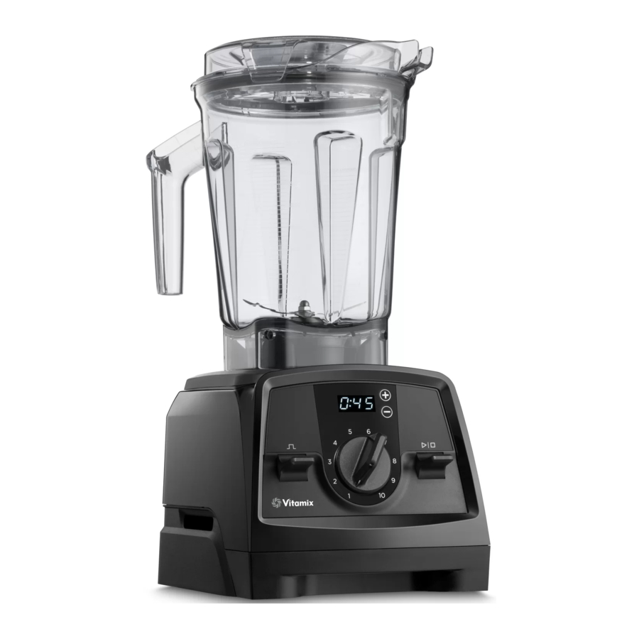 Vitamix Venturist V1200, VM0185B - High-Performance Blender Manual ...