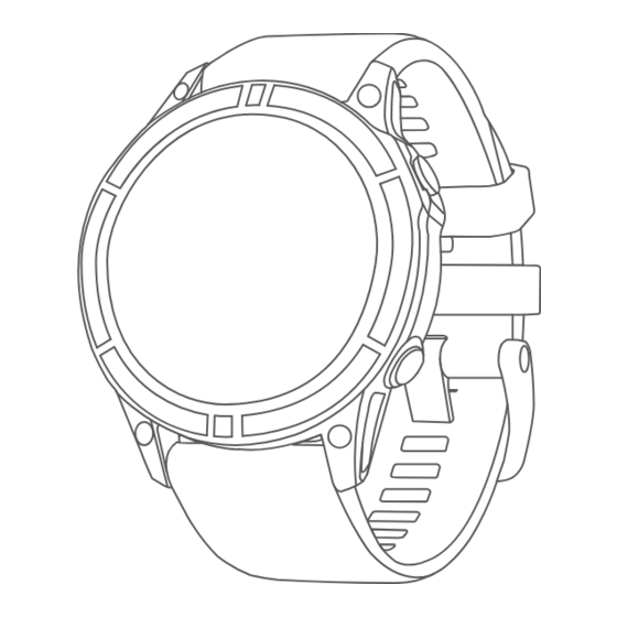 Garmin QUATIX 7 STANDARD Series Owner's Manual