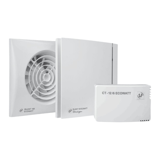 S&P KIT SILENT-100 ECOWATT 12V Manual