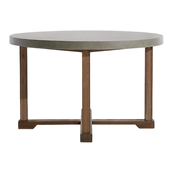 Crate&Barrel Cayman Dining Table Manual