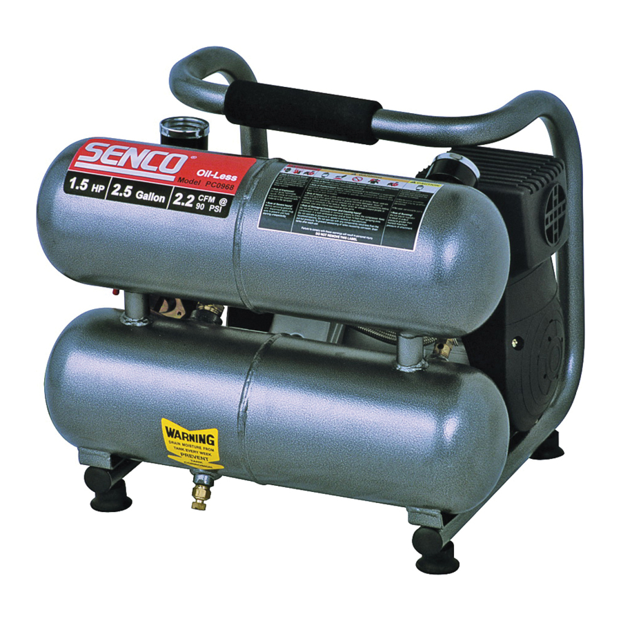 Senco PC0968 - Electric Air Compressor Manual