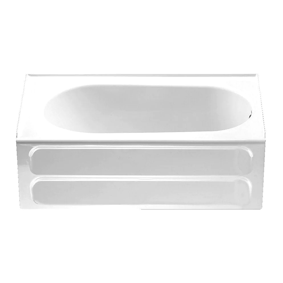 American Standard Bathing Pool with Integral Apron 2083.102 Features & Dimensions