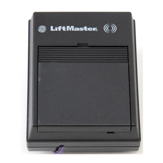 CHAMBERLAIN LIFTMASTER PROFESSIONAL 365LM OWNER'S MANUAL Pdf Download ...