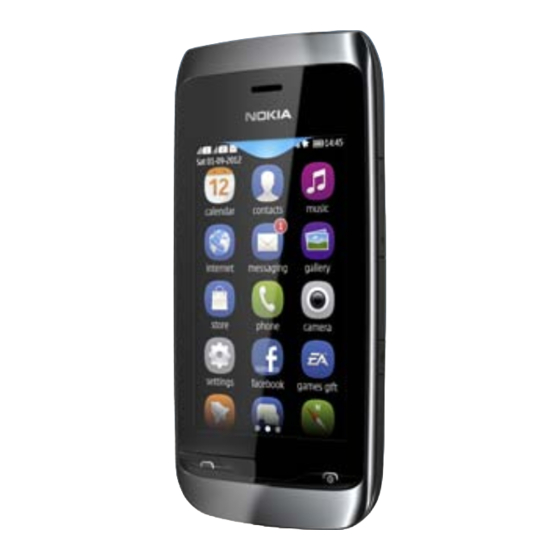 Nokia Asha 308 RM-838 Manuals
