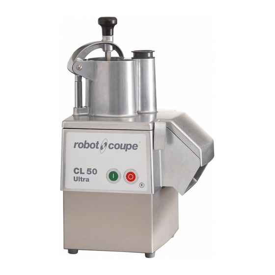Robot Coupe CL 50 Ultra E Manual