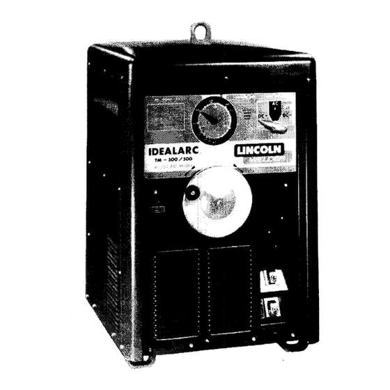Lincoln 400 Operator's Manual
