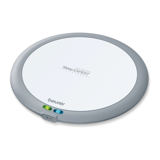 Beurer SE 80 sleepexpert Instructions For Use Manual