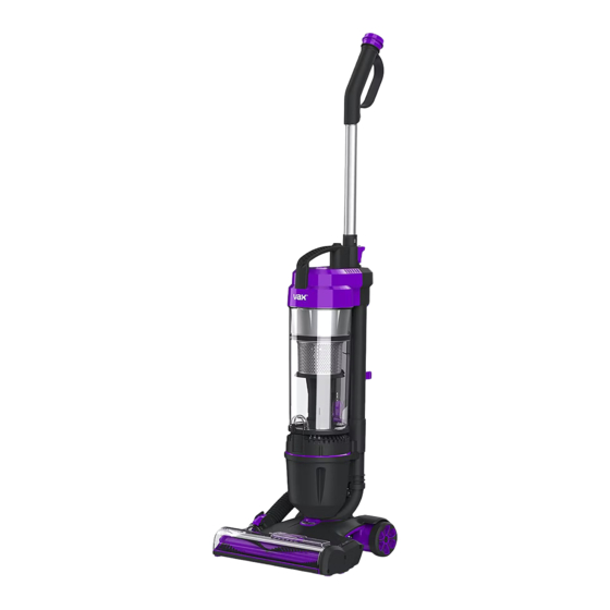 Vax MachAir UCA3GEV1 Quick Start Manual