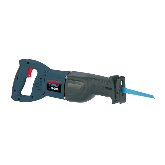 Alpha tools US 800/1 E Operating Instructions Manual