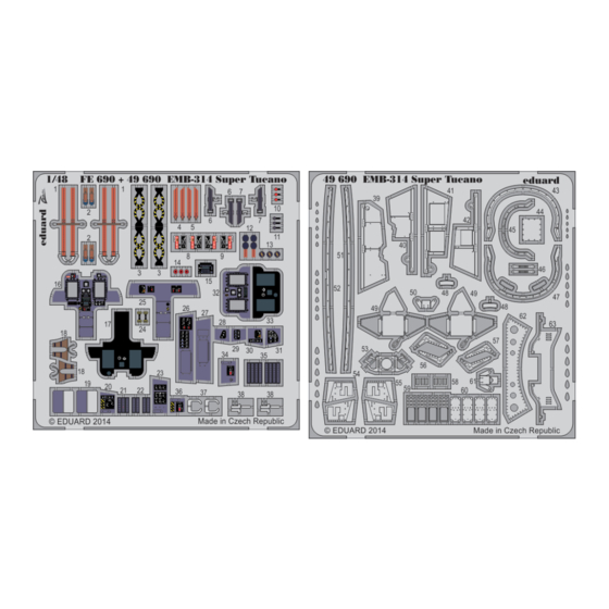 Eduard 49690 Instruction Sheet