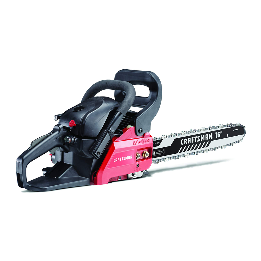 CRAFTSMAN S165, S185 - 18 inch 42cc Chainsaw Manual