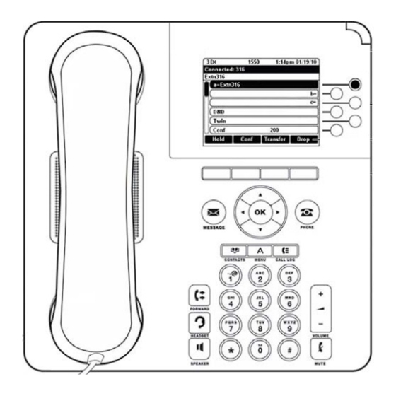 Avaya IP Office 9640 Quick Manual