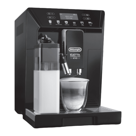 DeLonghi ECAM46.860.B Instructions For Use Manual