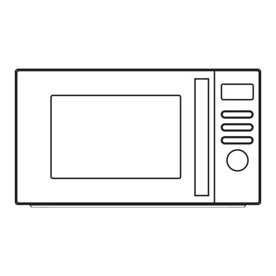 Gorenje MO20A3WH Countertop Microwave Manuals