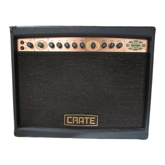 Crate DXJ112 Operation Manual
