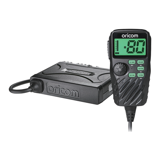 Oricom UHF390P Operating Instructions Manual