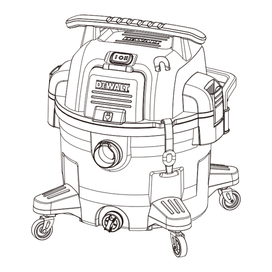 DeWalt DXV34PTA Original Instructions Manual
