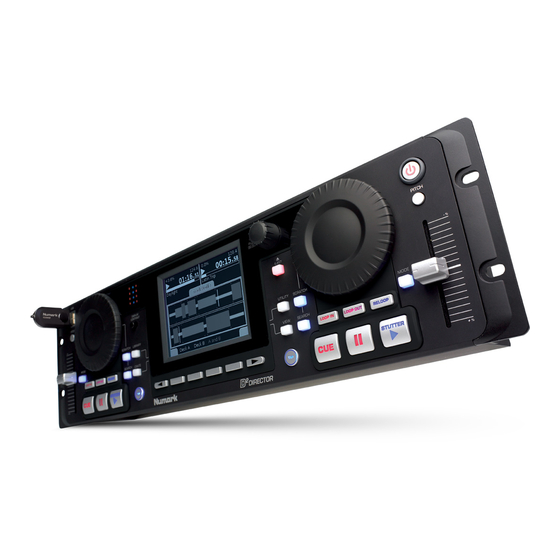 Numark D2 Director Reference Manual