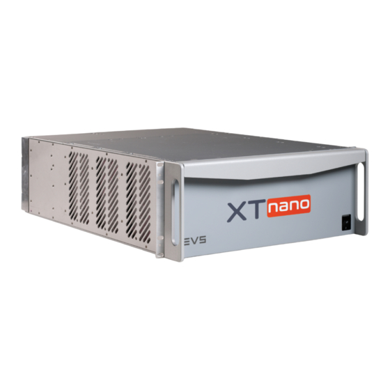 EVS XT nano Hardware Technical Reference Manual