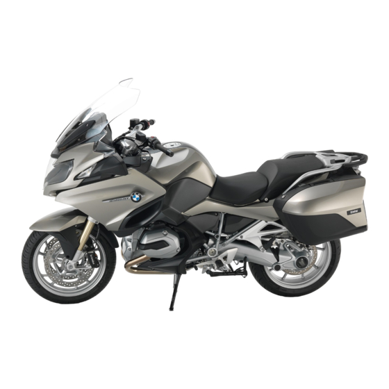 BMW R 1200RT Rider's Manual