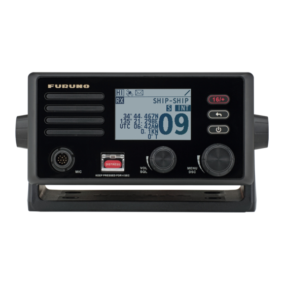 Furuno FM-4800 Operator's Manual