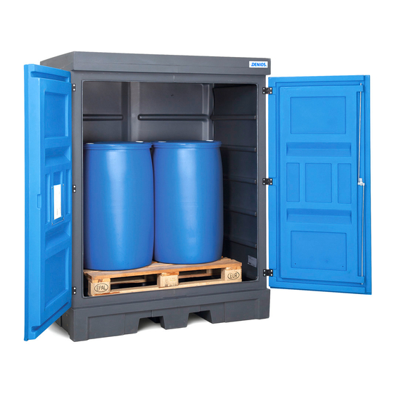 Denios PolySafe Depot Type C User Manual