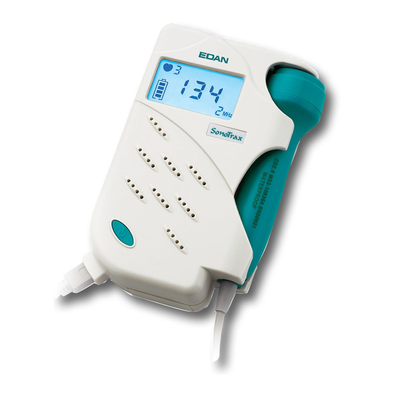 EDAN Sonotrax Pro User Manual
