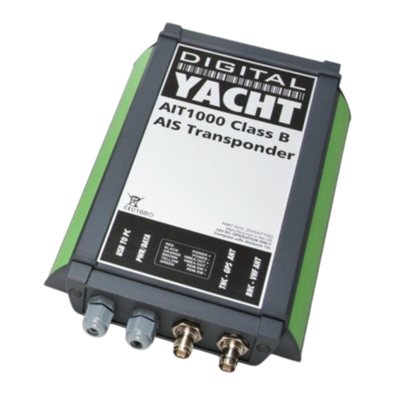 DIGITAL YACHT AIT1000 Installation & Quick Start Manual