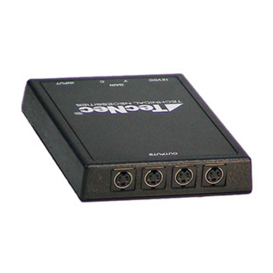 Inday SVDA-1 Manual