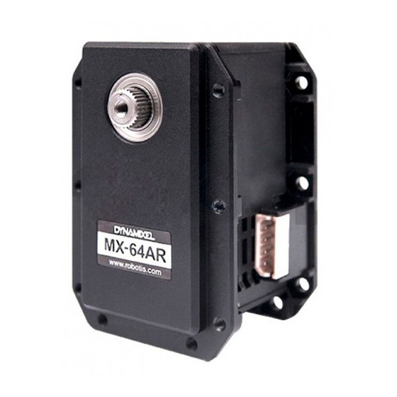 Robotis MX-64AR Manual