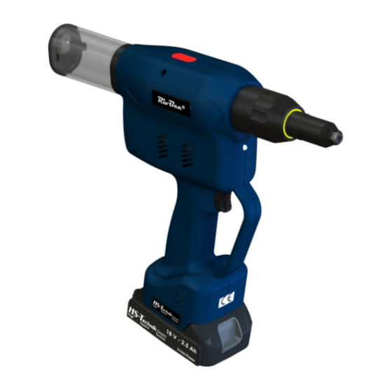 HS-Technik RivBee RBL-15x rivet tool Manuals