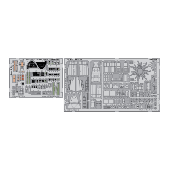 Eduard 73 452 Quick Start Manual
