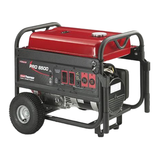 Powermate Coleman PMC606500 User Manual