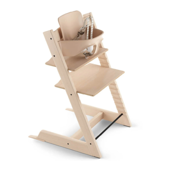 Stokke Tripp Trapp Baby Set User Manual