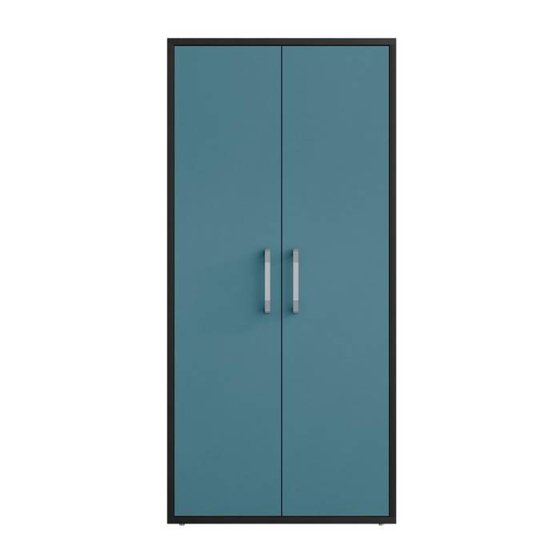 Manhattan Comfort Eiffel 35.43 Tall Cabinet Assembly Instructions Manual