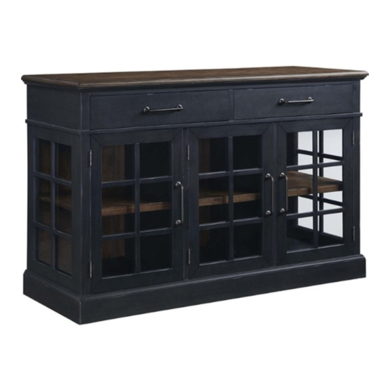 Whalen Furniture Bayside CUS60AC-1R Manual