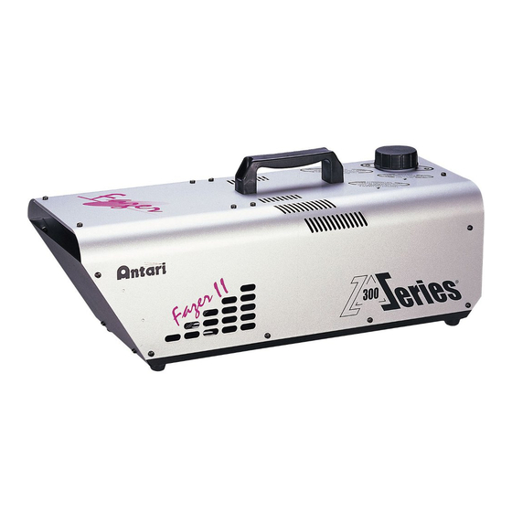 Antari Z-300 Fazer User Manual