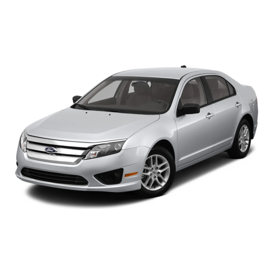 FORD FUSION QUICK REFERENCE MANUAL Pdf Download | ManualsLib