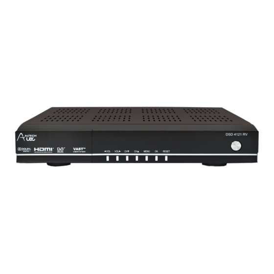 Altech DSD 4121 RV Manual