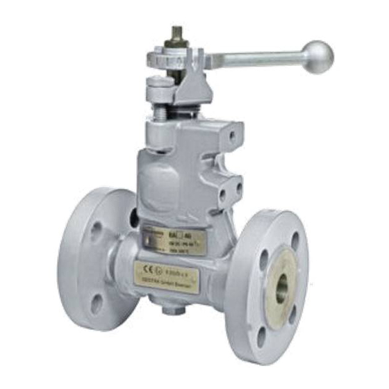 GESTRA BA 46 Installation Instructions And Product Information